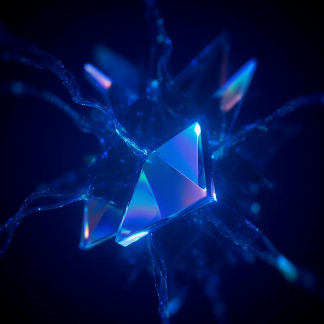 Abstract visualization of neural networks and data flow