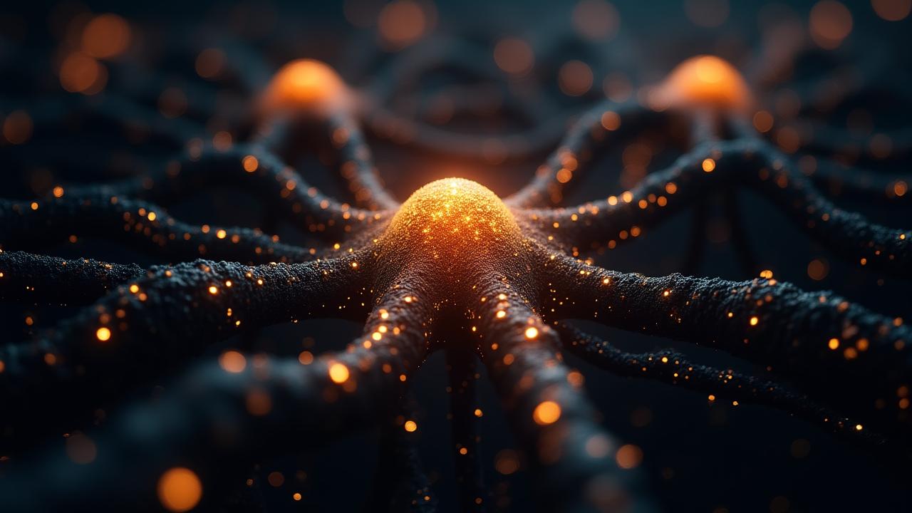 Neural network visualization of predictive data nodes