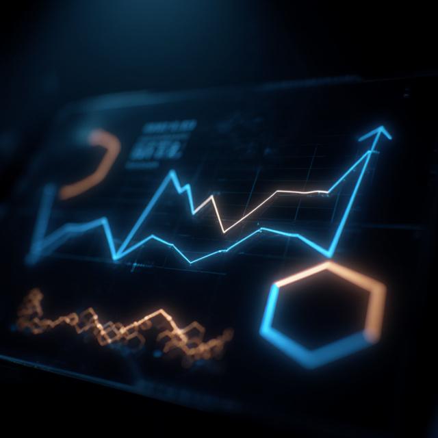 Advanced demand forecasting dashboard visualization